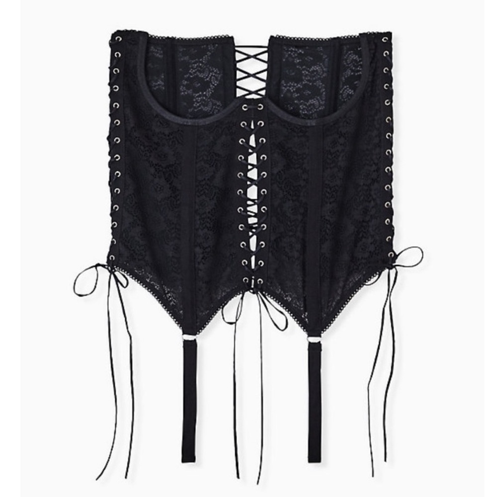 Torrid 🔥😍 sexy lace corset bustier 1 plus - Picture 1 of 7